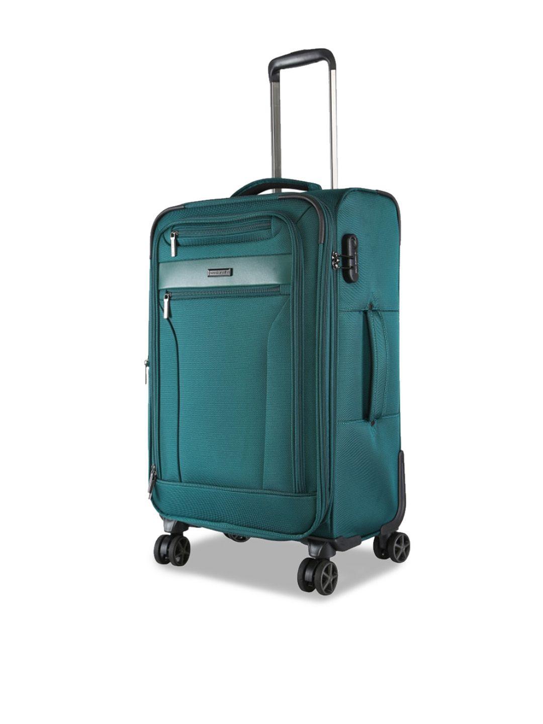 nasher miles soft-sided medium expandable trolley bags