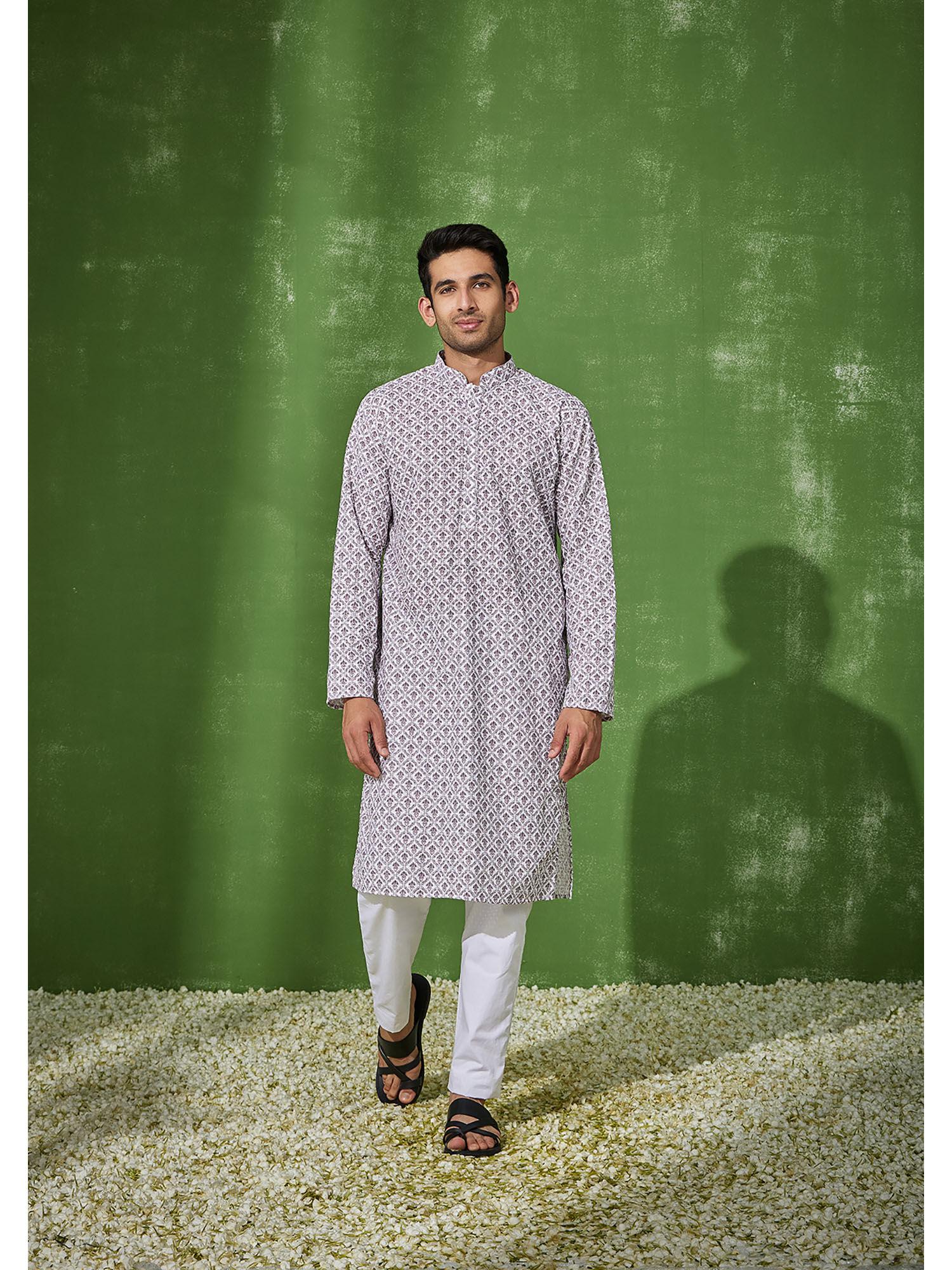 nasir cotton straight men kurta