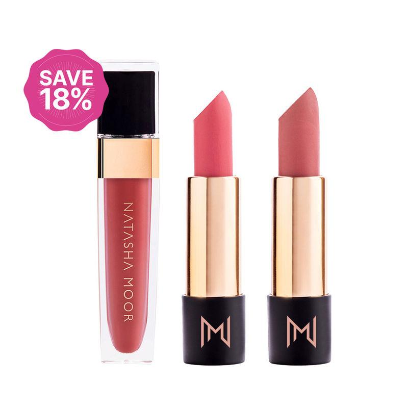 natasha moor lip bundle life's a peach