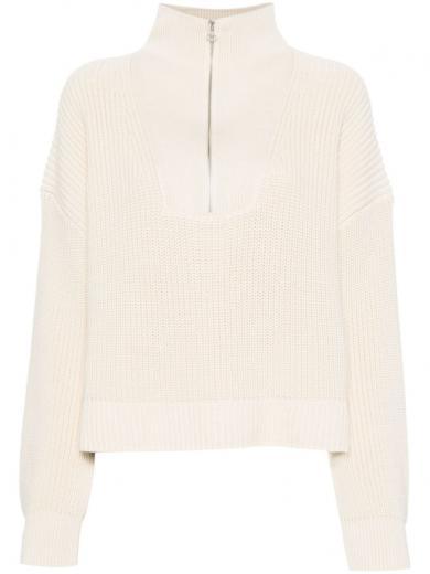 natural cropped sweater