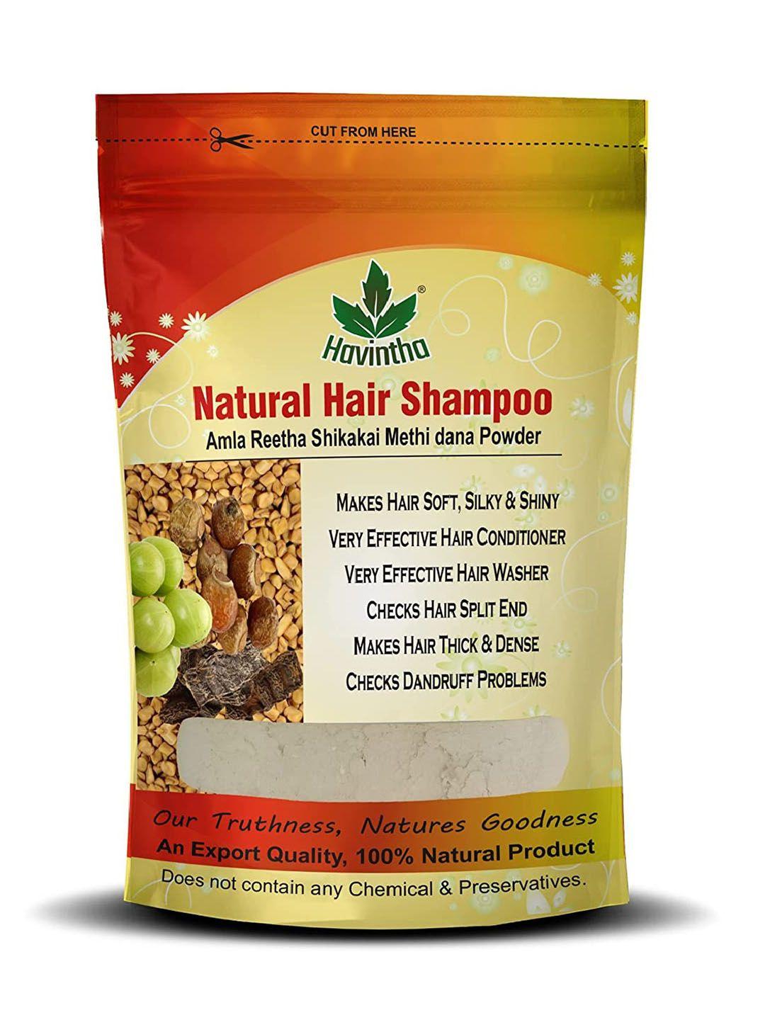 natural hair shampoo with amla, reetha, shikakai and methi dana powder