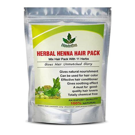 natural herbal henna 11 herbs mix hair (227 g)