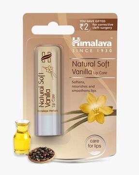natural soft vanilla lip care