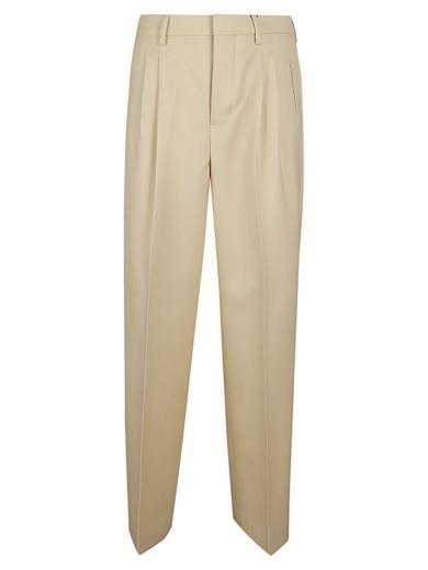 natural wool trousers