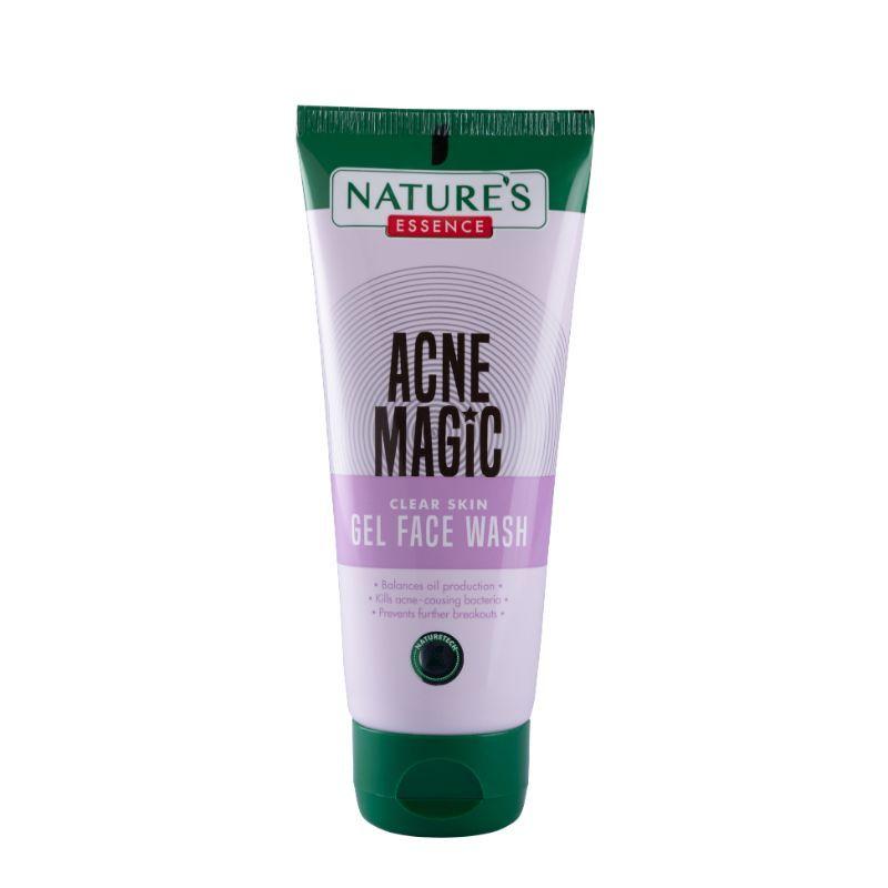 nature's essence acne magic clear skin gel face wash