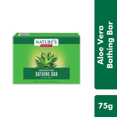 nature's essence aloe vera bathing bar ( 75 g)
