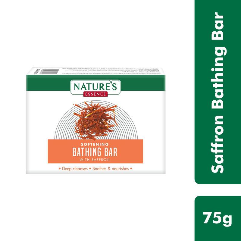 nature's essence spanish saffron fairness softening bathing bar