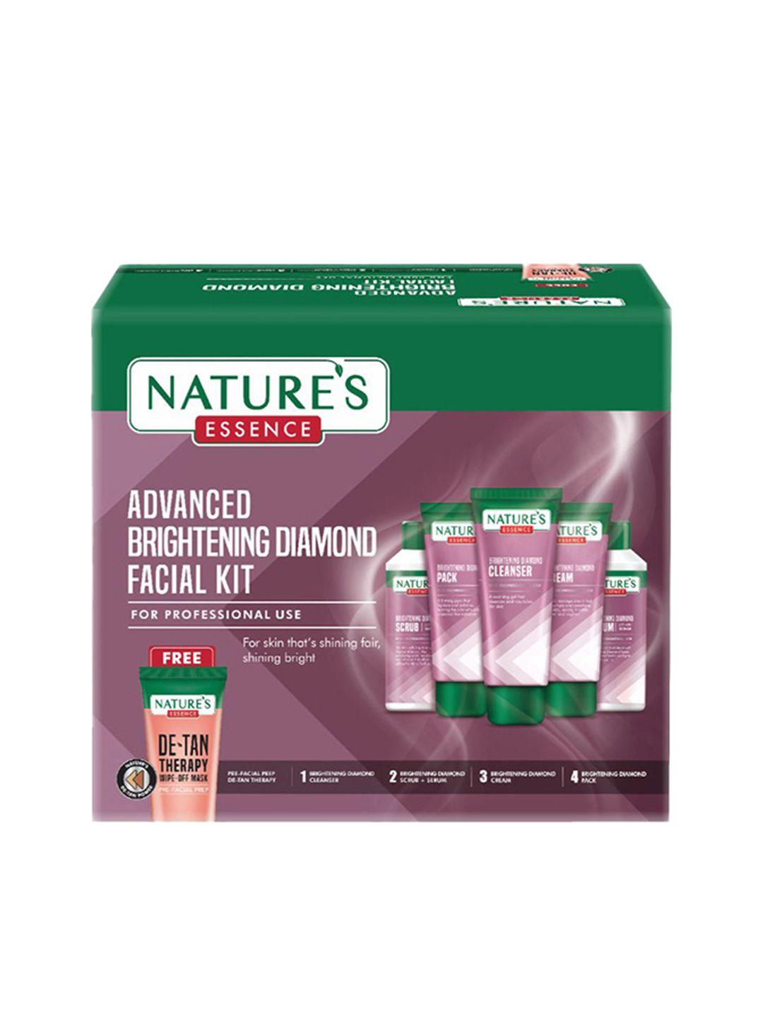 natures essence brightening diamond facial kit