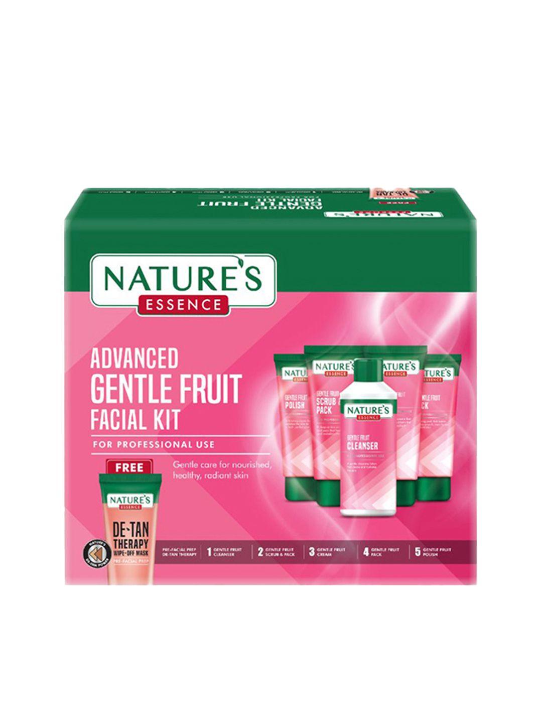 natures essence advanced gentle fruit facial kit - 400g + 200ml