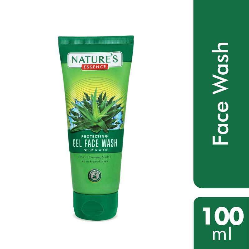 natures essence neem & aloevera protecting gel face wash