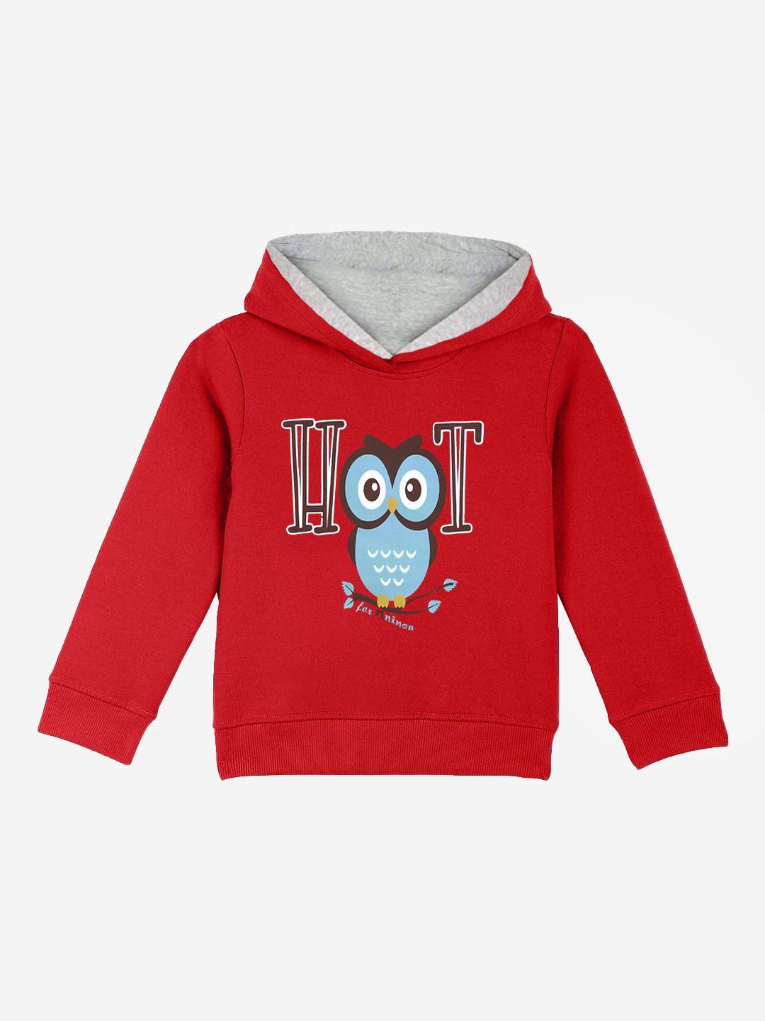 naughty ninos boys red printed sweatshirt