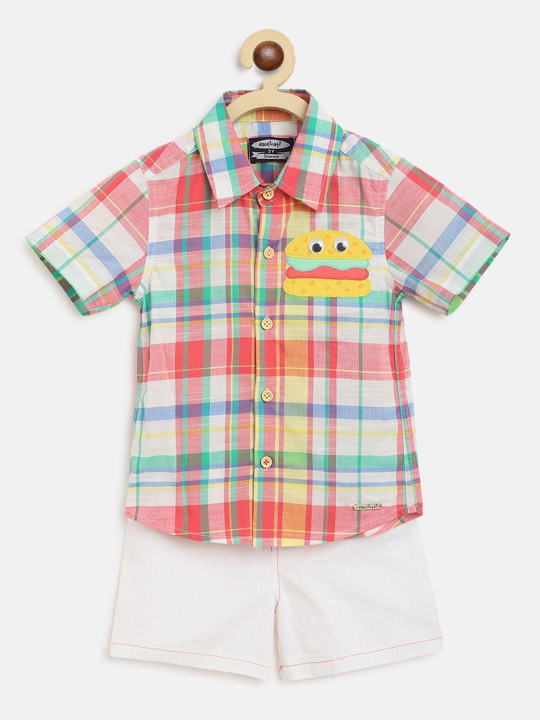 nauti-nati-boys-multicoloured-checked-shirt-with-shorts