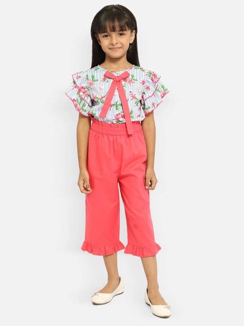 nauti-nati-kids-white-&-coral-printed-top-with-trousers