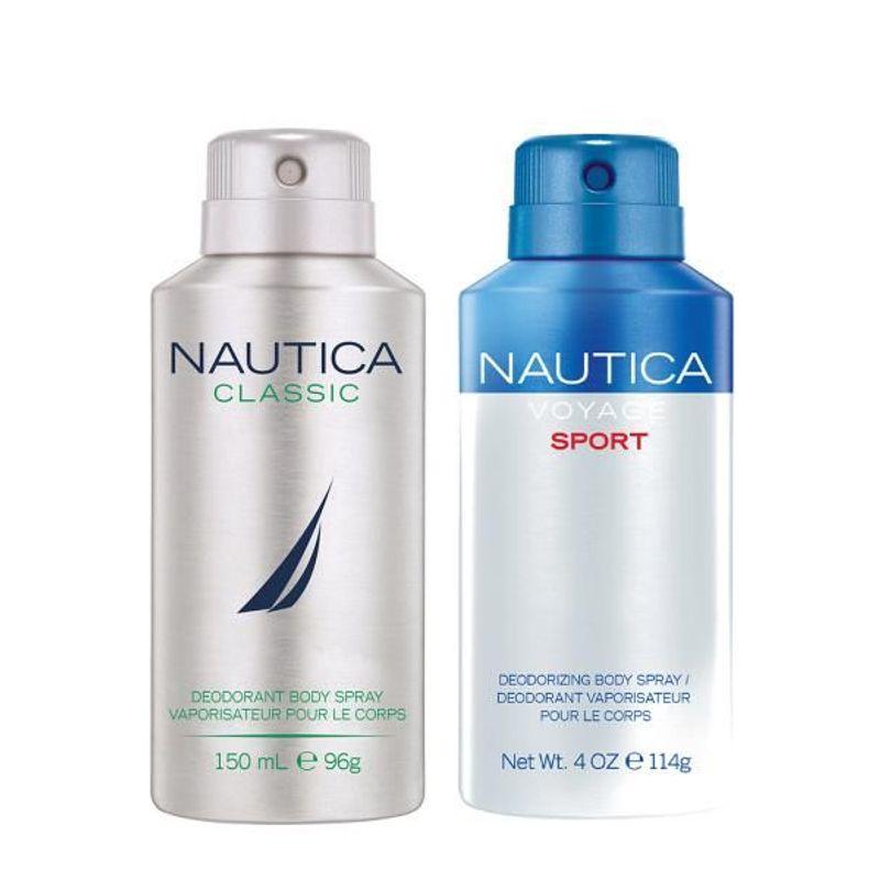 nautica voyage sport & classic deodorant pack of 2