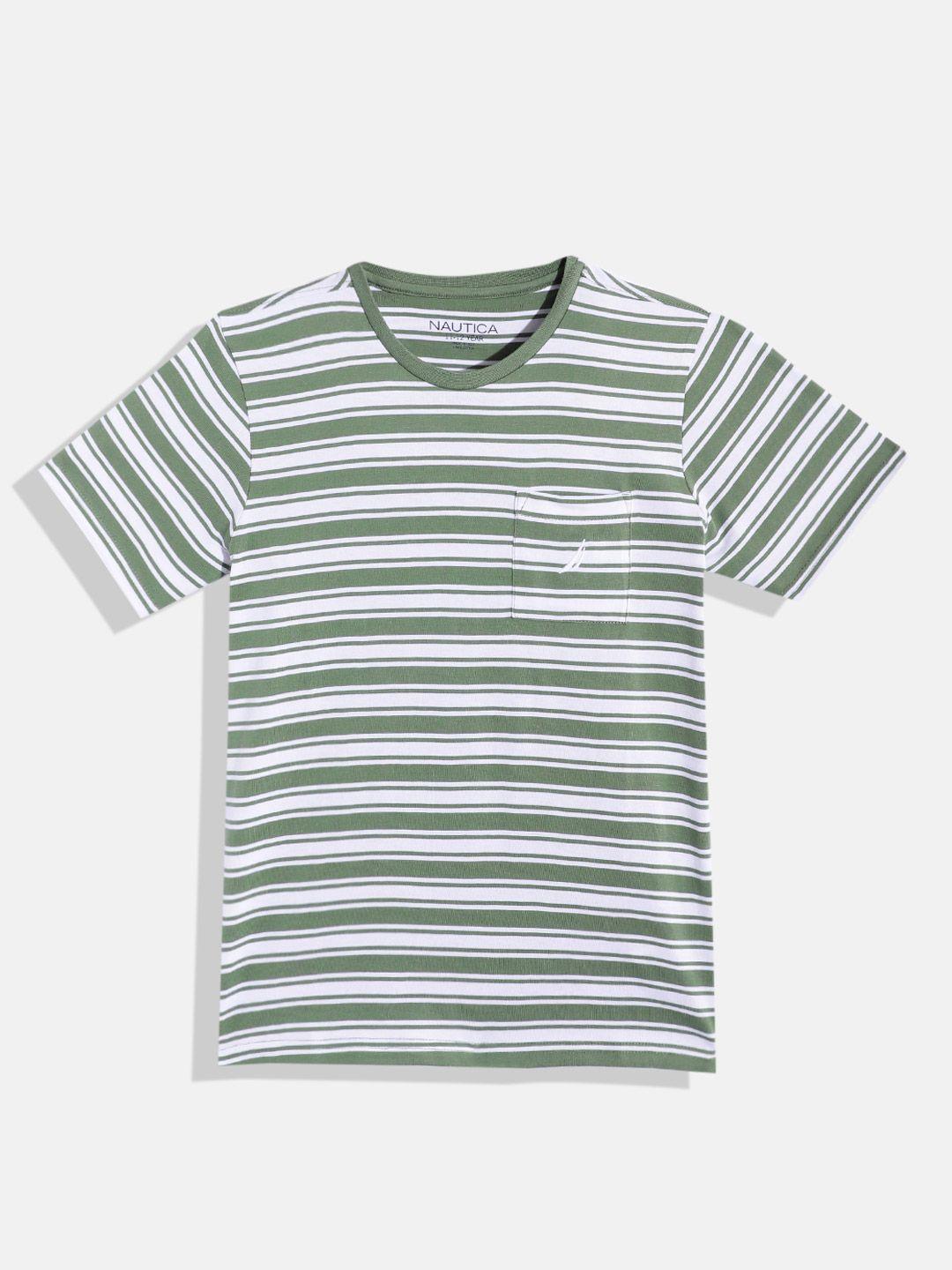 nautica boys striped pure cotton t-shirt