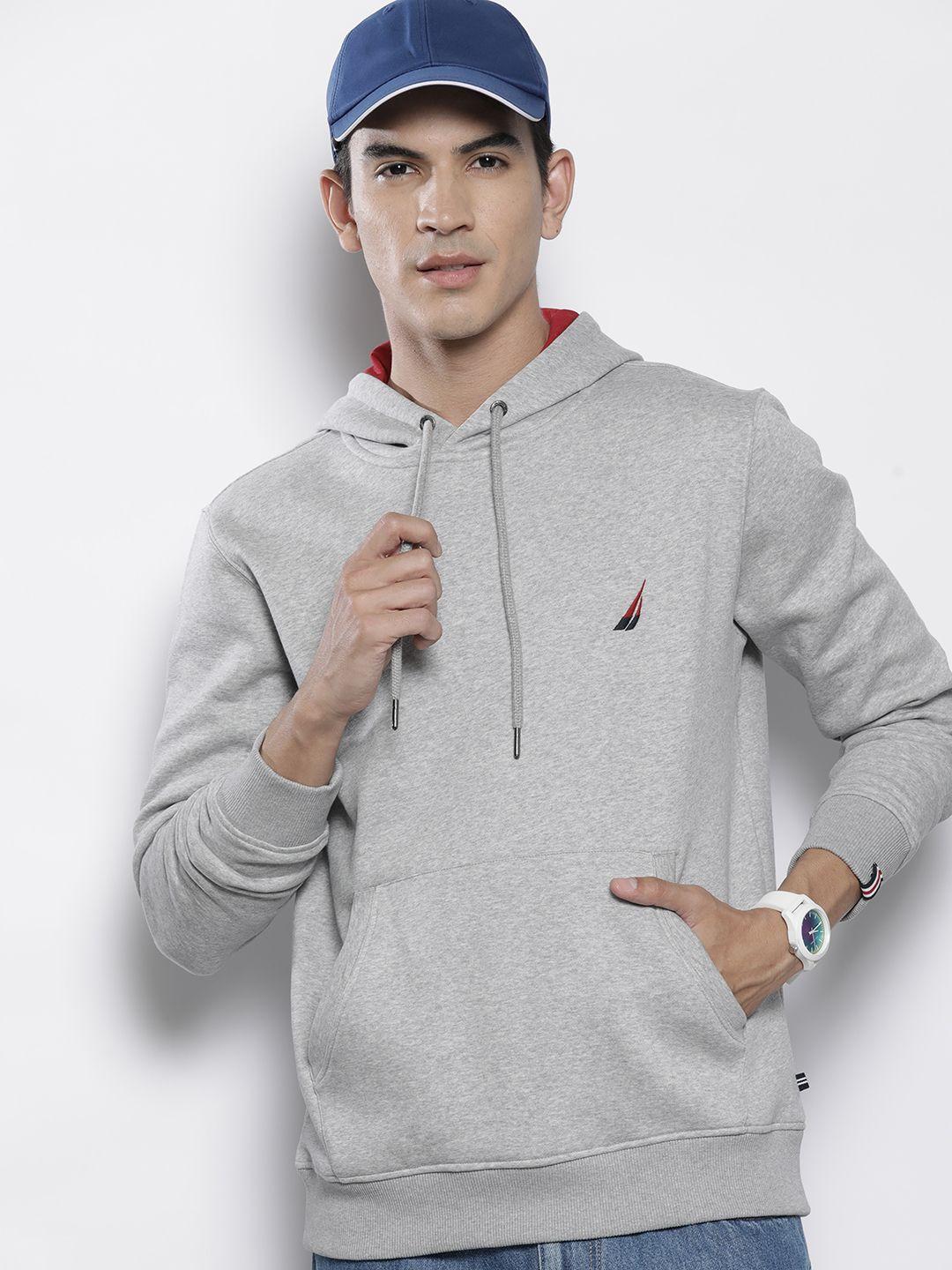 nautica hooded pullover sweatshirt