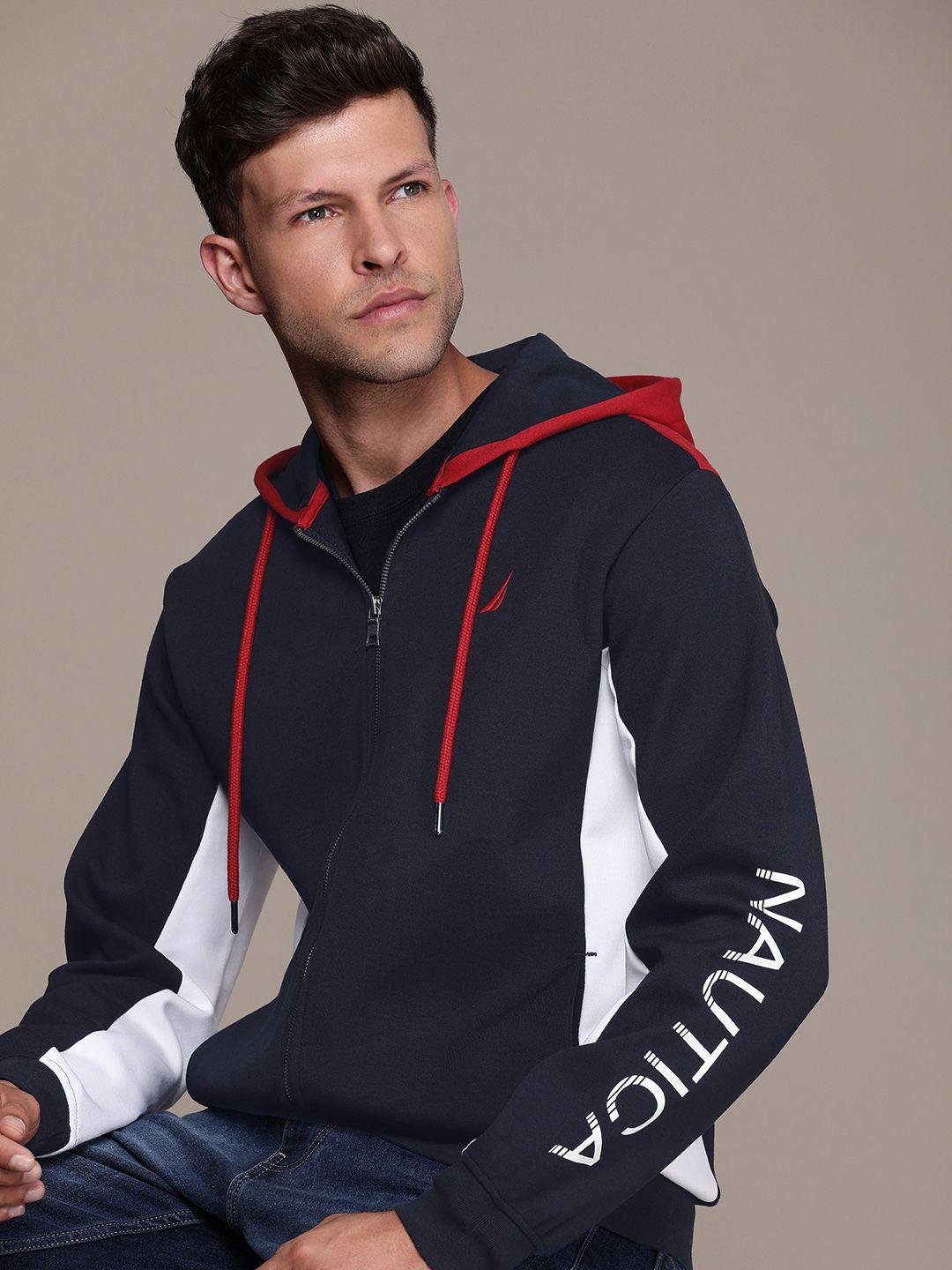 nautica men hooded sweatshirt