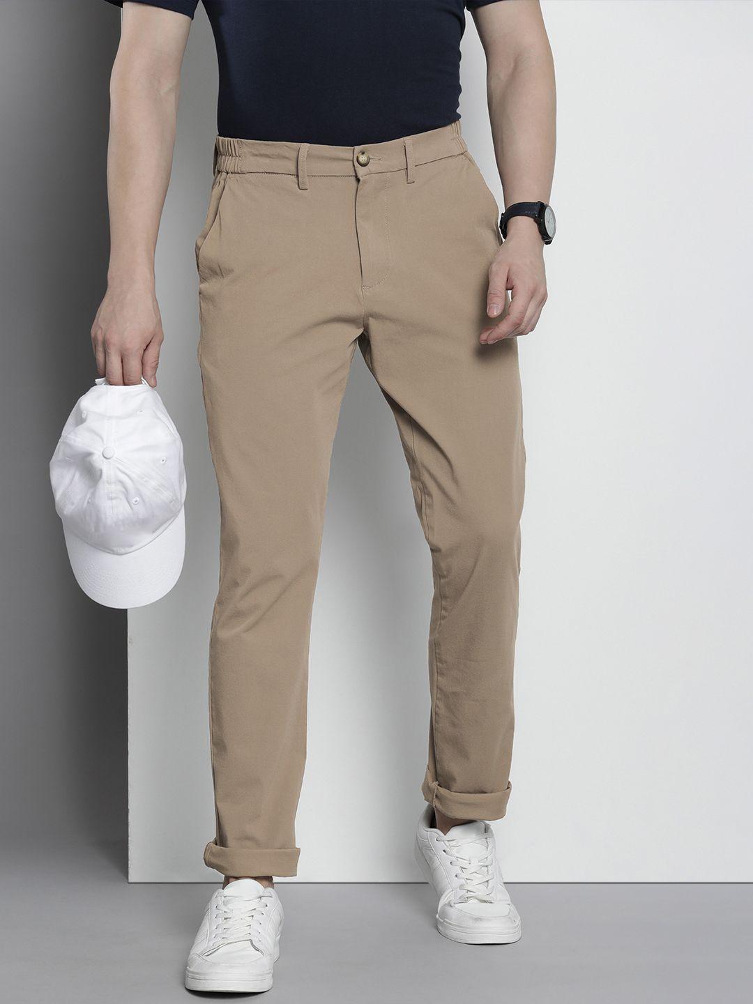 nautica men slim fit mid-rise chinos