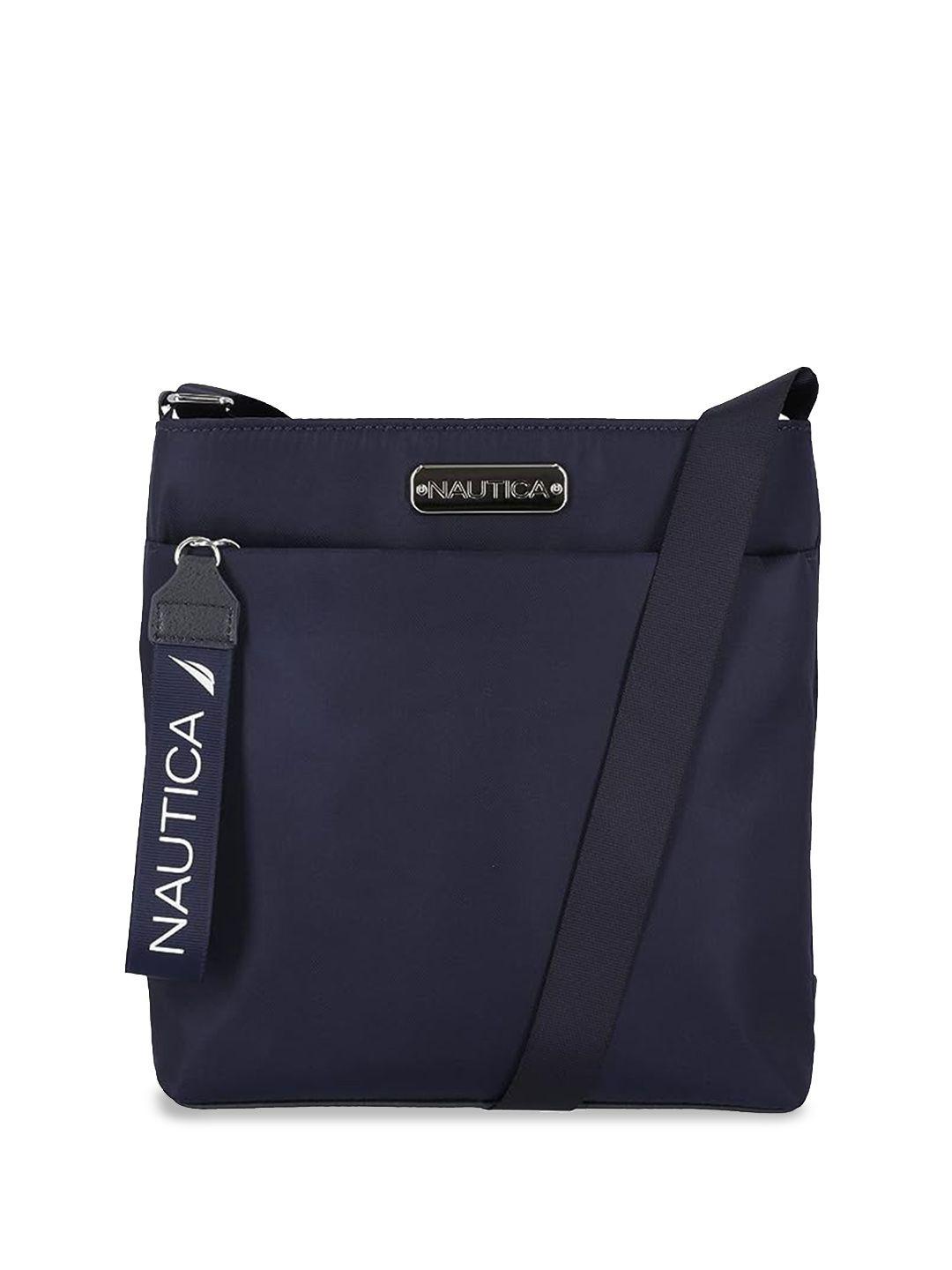 nautica oversized structured sling bag with quilted