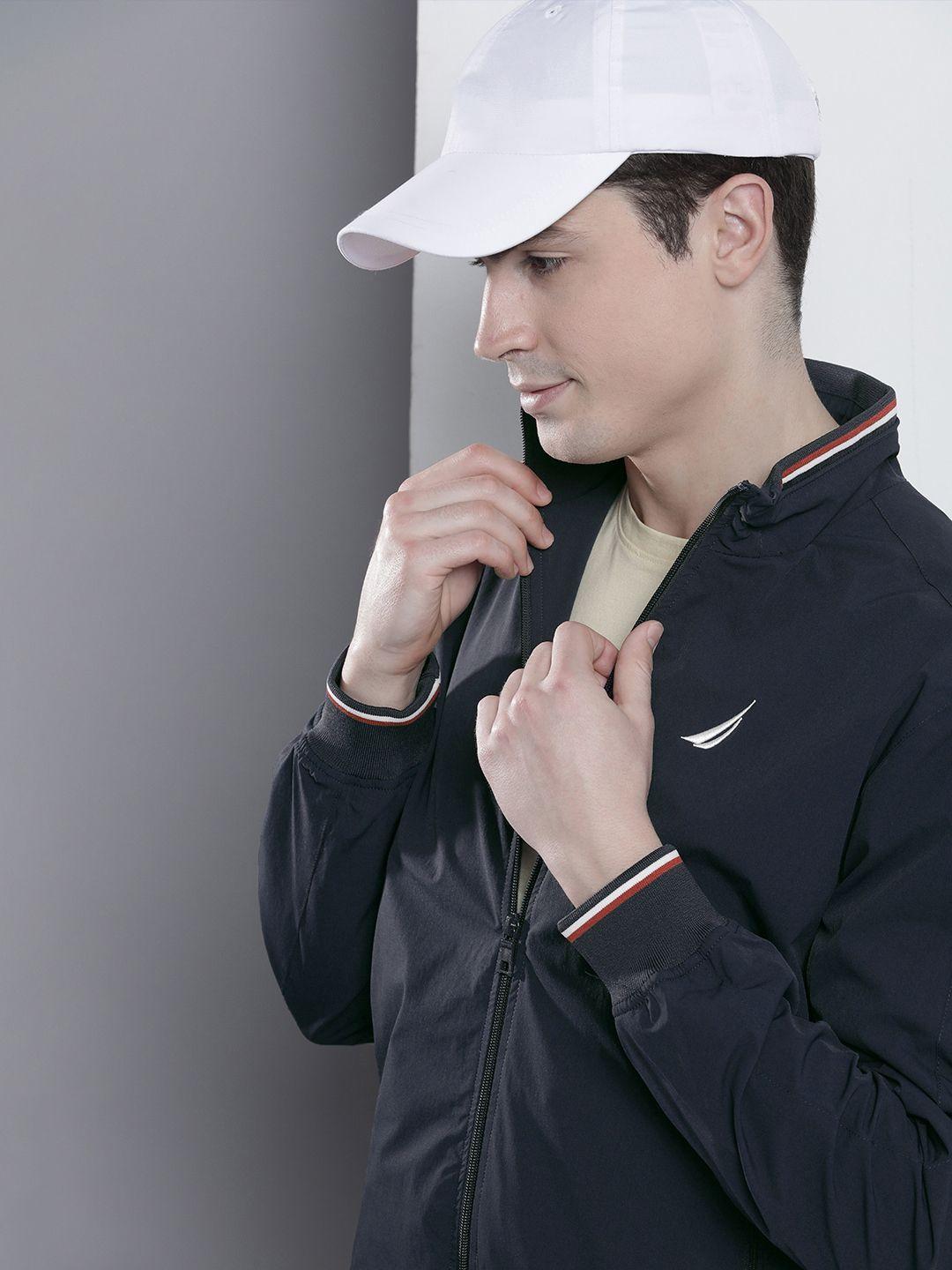 nautica solid bomber jacket