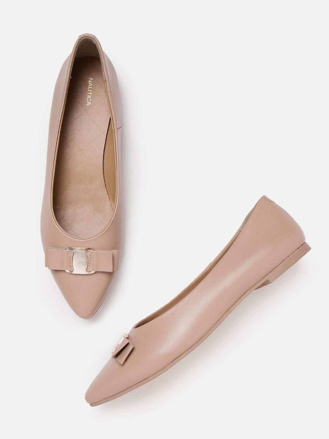 nautica women ballerinas with bows detail