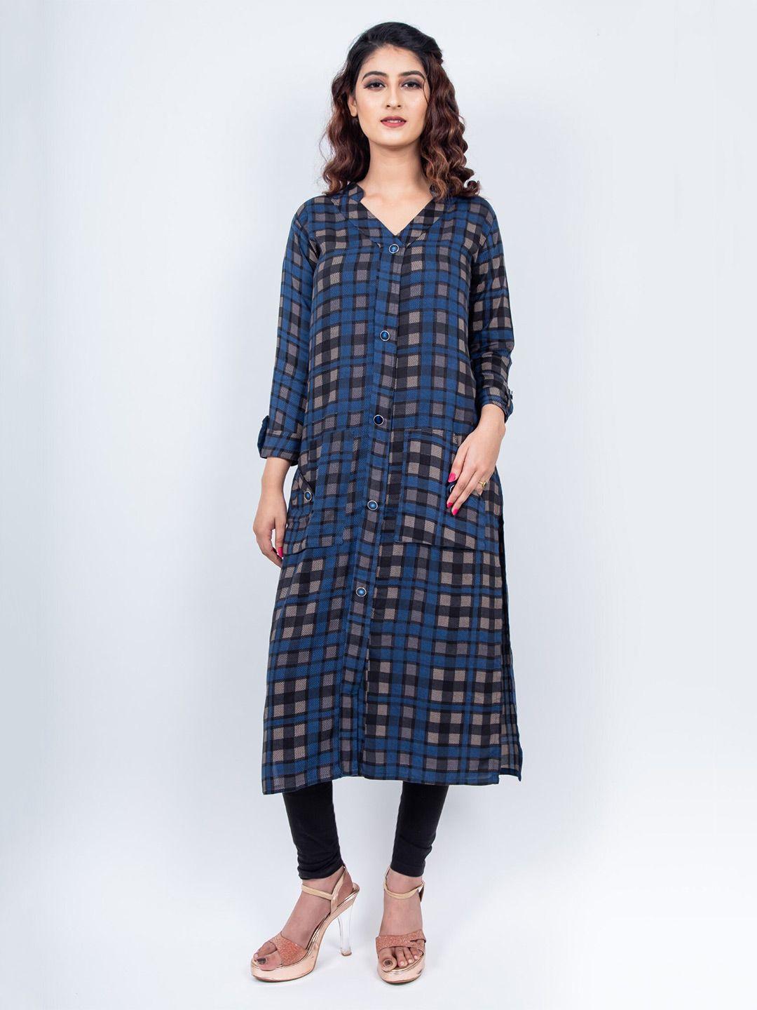 navgya geometric printed straight kurta