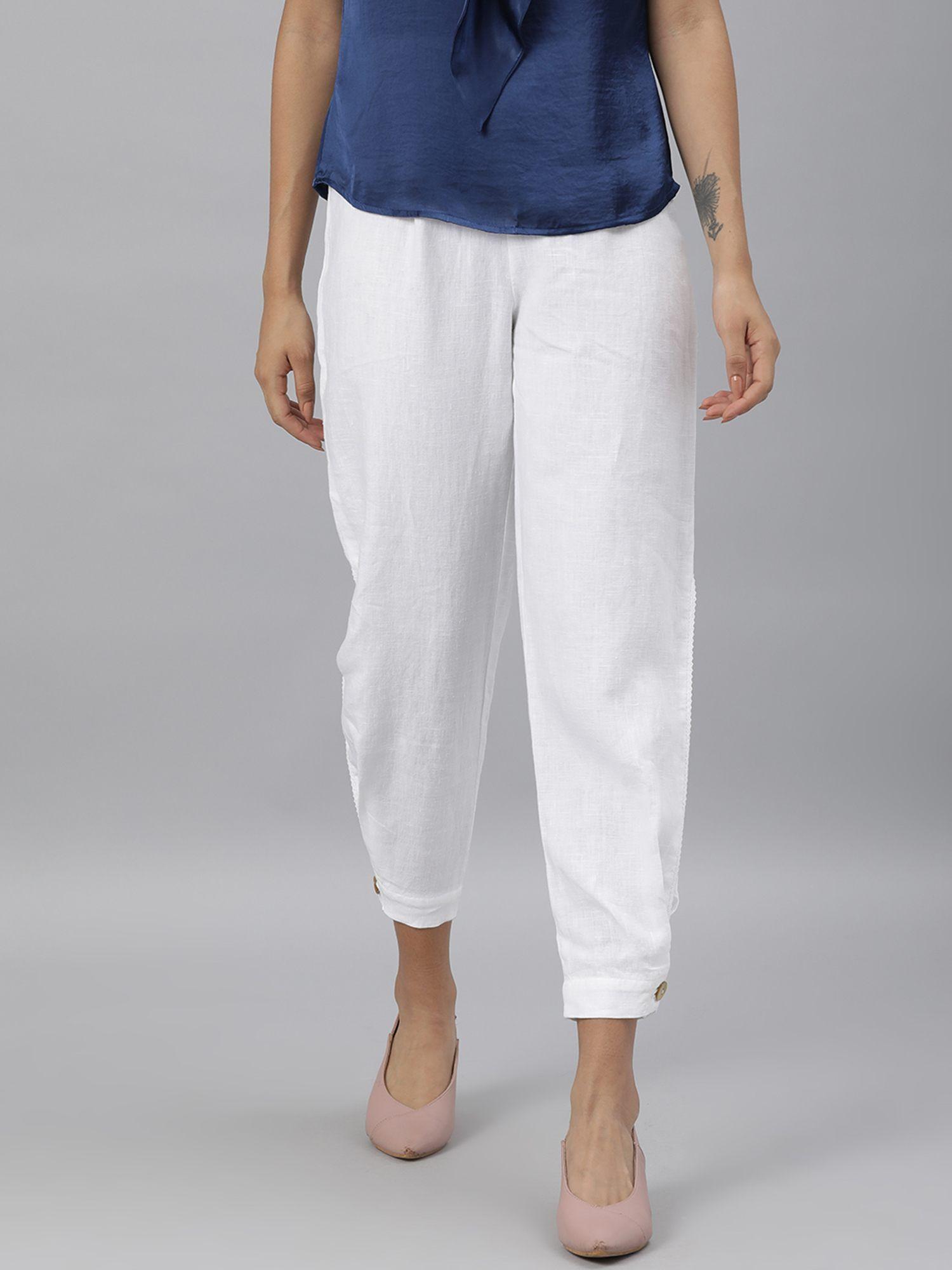 navi tailored trousers