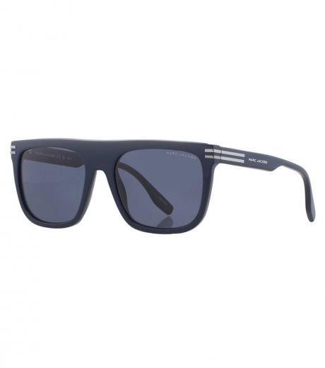 navy blue browline sunglasses