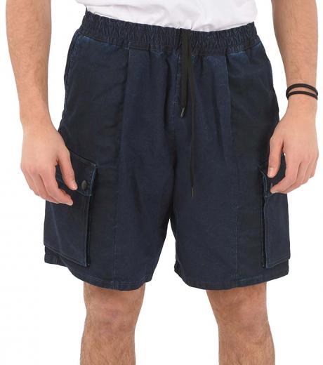 navy blue cargo shorts