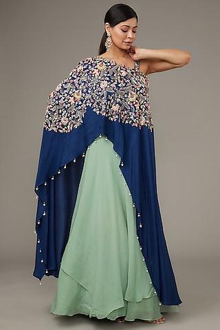 navy-blue-chenise-dupion-hand-embroidered-cape-with-gown