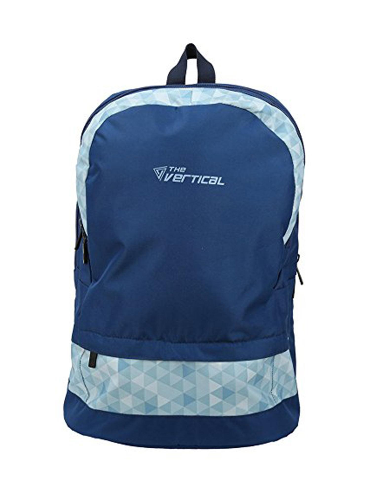 navy blue rime backpack