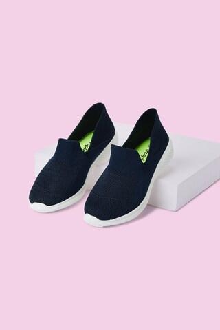 navy solid casual women sport shoes