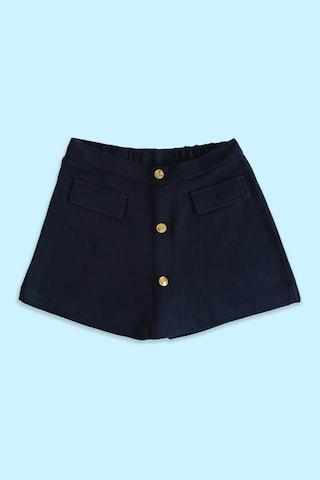 navy-textured-knee-length-mid-rise-casual-girls-regular-fit-skirt