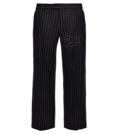 navy blue 23 pinstripes pants