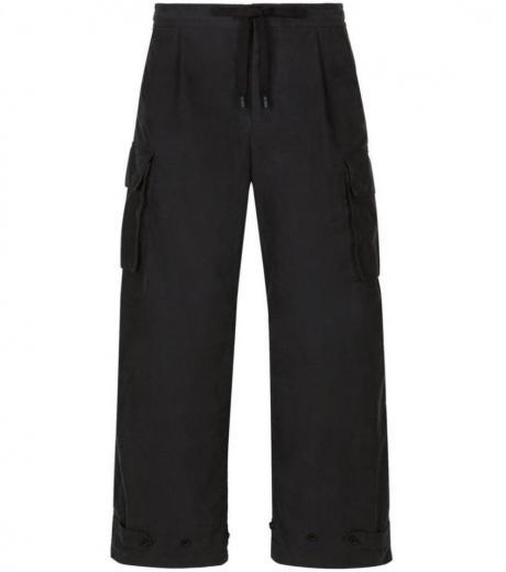 navy blue cargo trousers