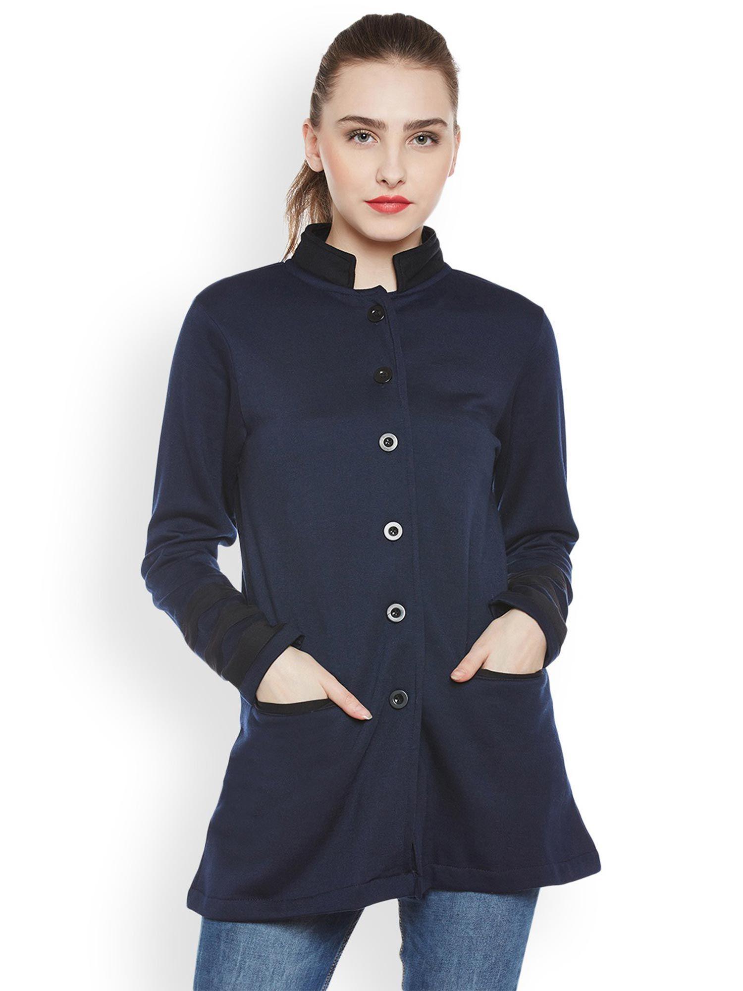 navy blue coat