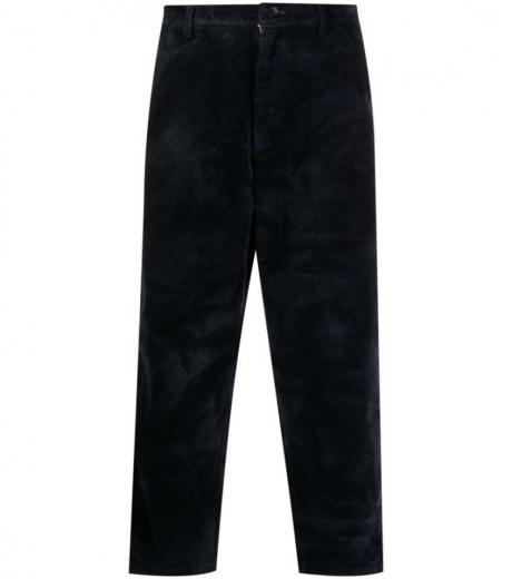 navy blue cotton trousers