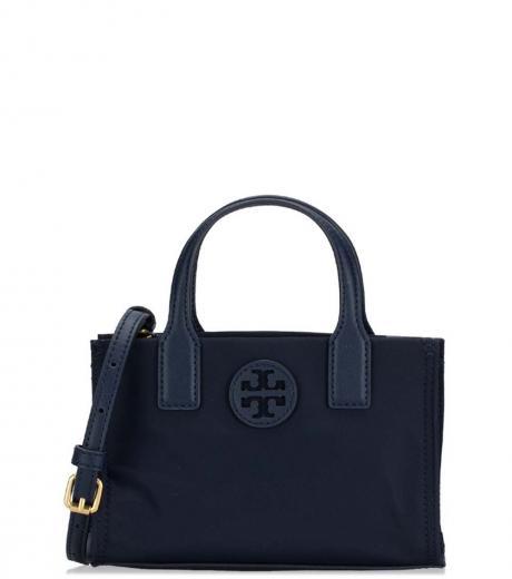 navy blue ella mini satchel