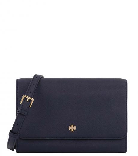 navy blue emerson small crossbody bag