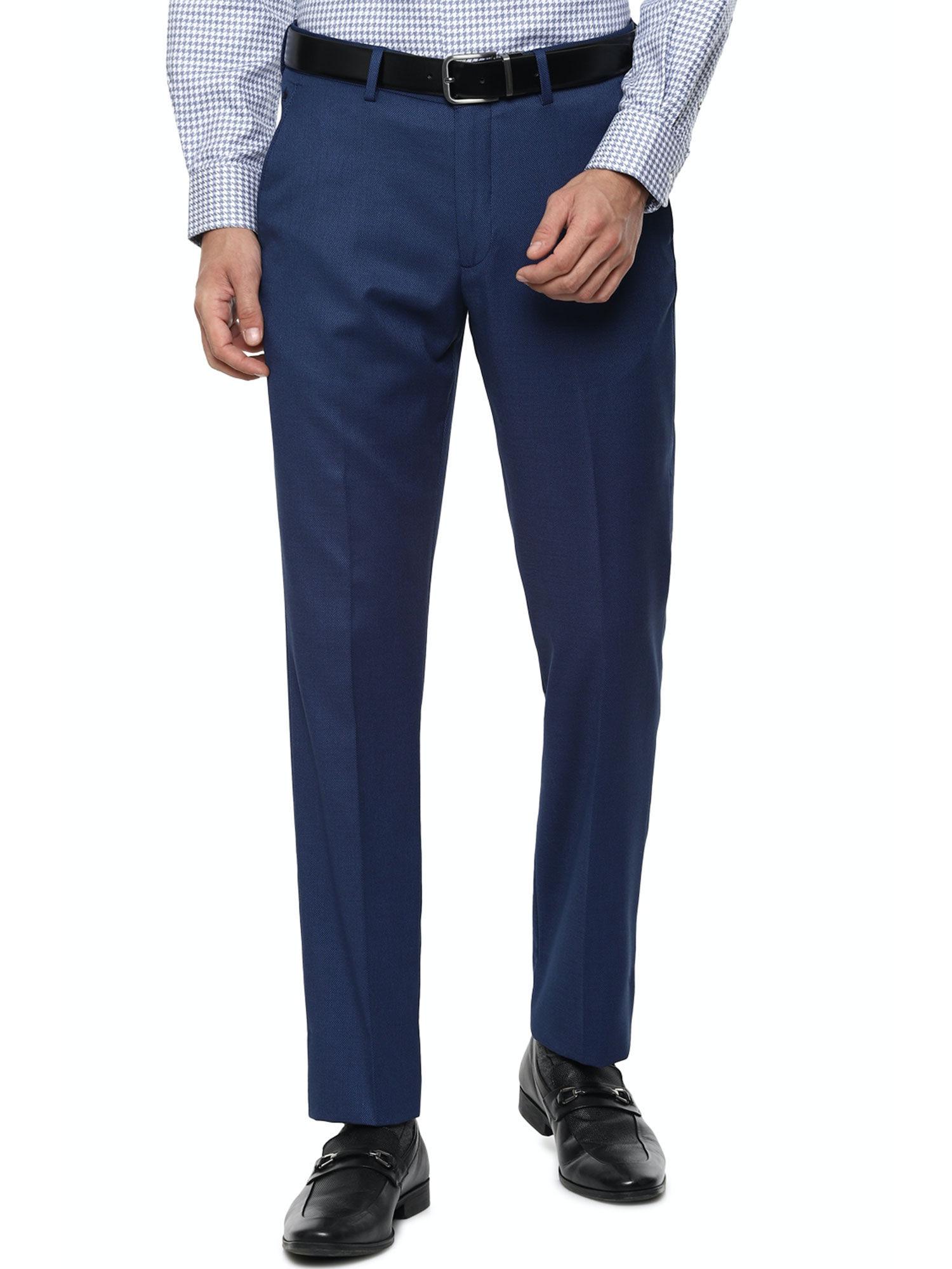 navy blue formal trouser