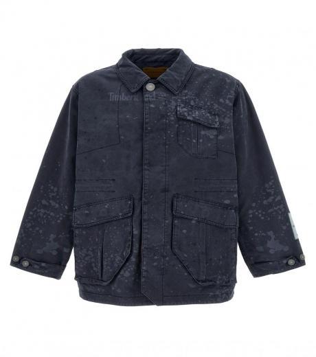 navy blue future73 jacket