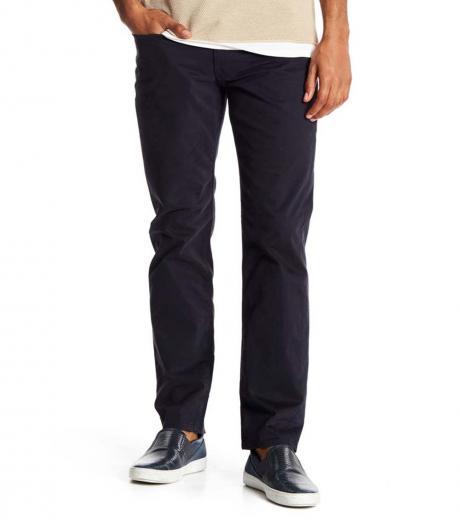 navy blue heritage slim straight leg pants