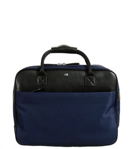 navy blue hunter large briefcase bag