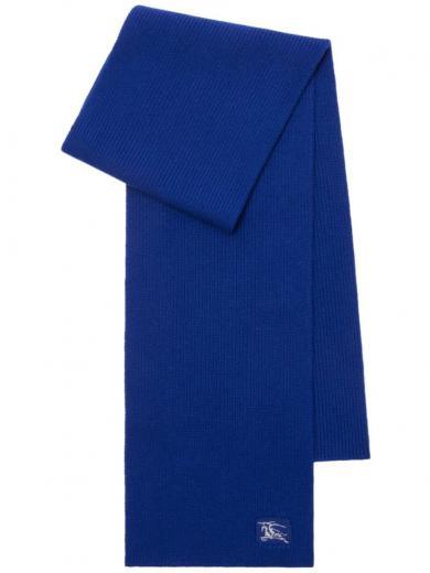 navy blue logo scarf