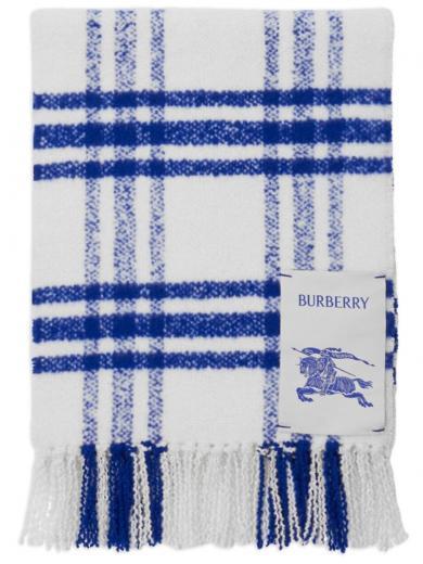 navy blue logo scarf