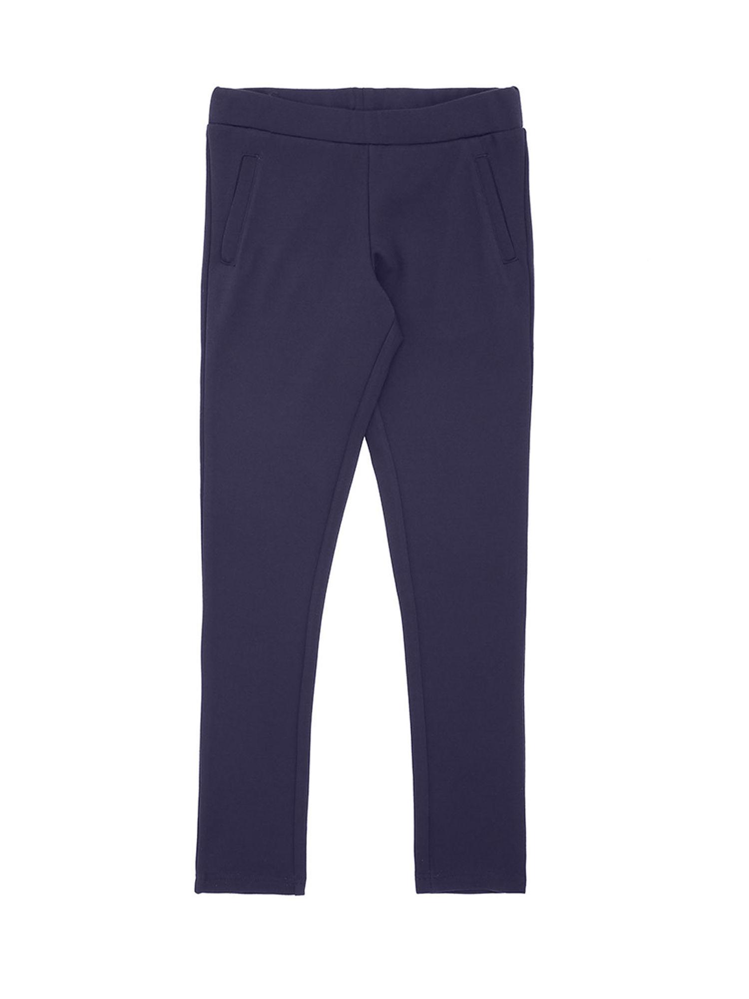 navy blue skinny fit trouser