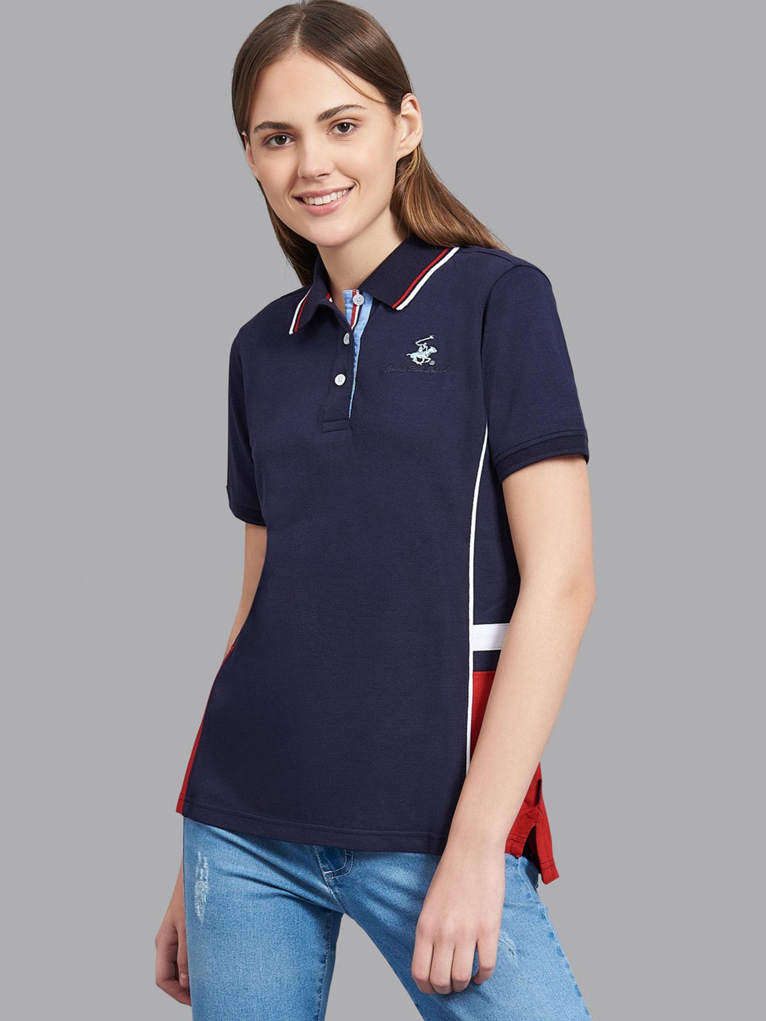 navy blue solid t-shirts