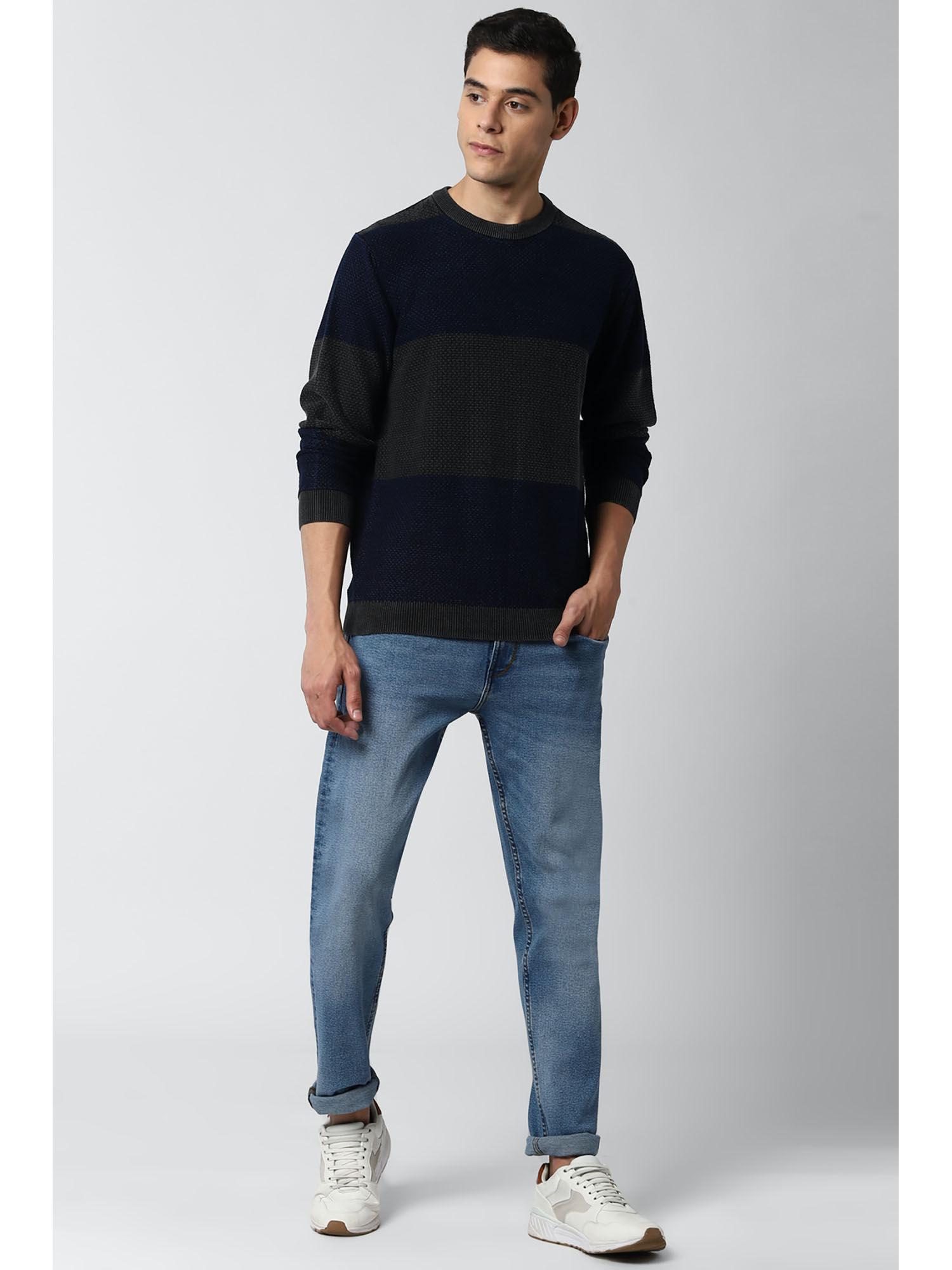 navy blue sweater