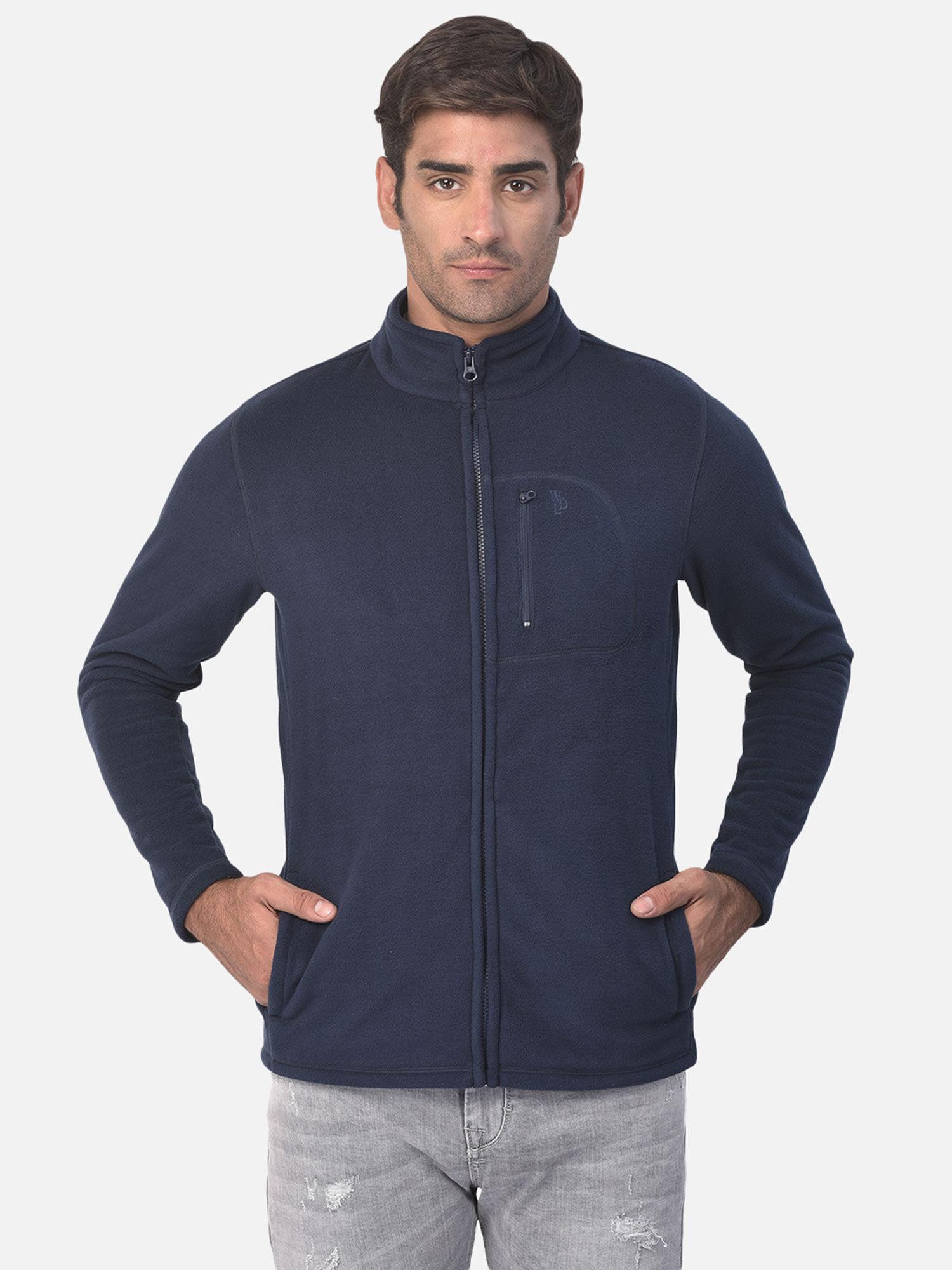 navy blue sweatshirt