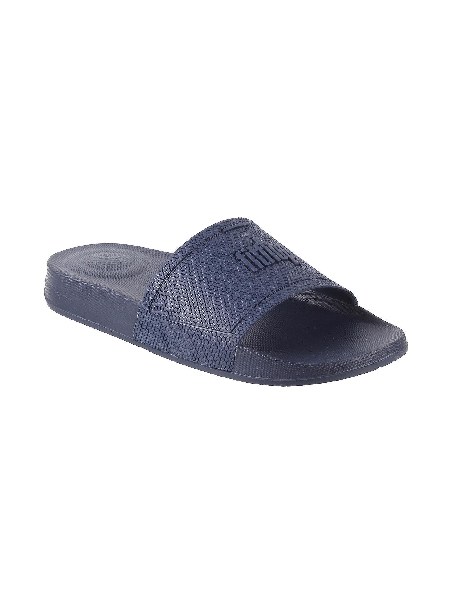 navy blue synthetic women sandals